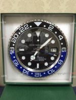 New Upgraded Batman Rolex Replica Wall Clock - Black and Blue Bezel